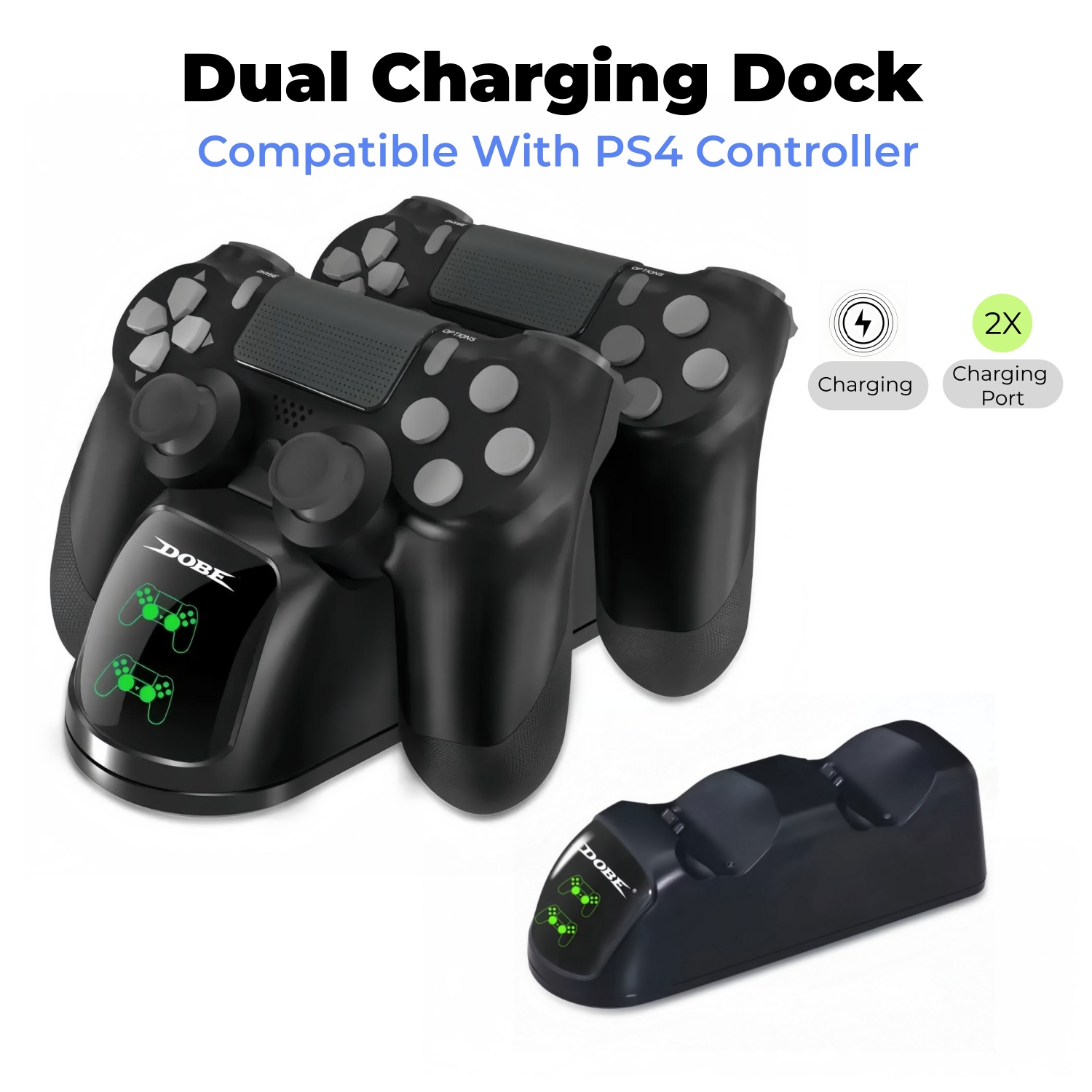 Esports Gaming Station - Dual Charging Dock for PS4 Wireless