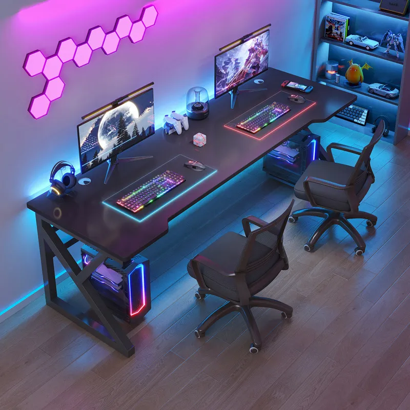 Esports Gaming Chair - Double Desktop Computer Desk Modern Simple