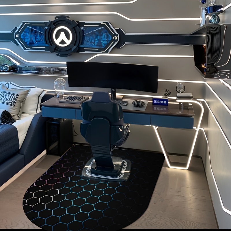 Esports Gaming Chair - E-Sports Floor Mat Anti Slip Soundproof