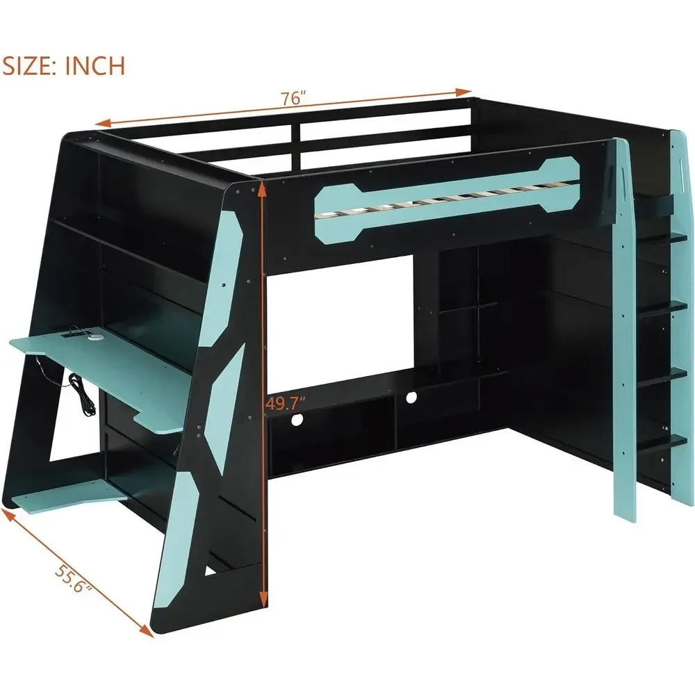 Customizable Large Wood Gaming - огляд і ціна Esports Gaming Bed