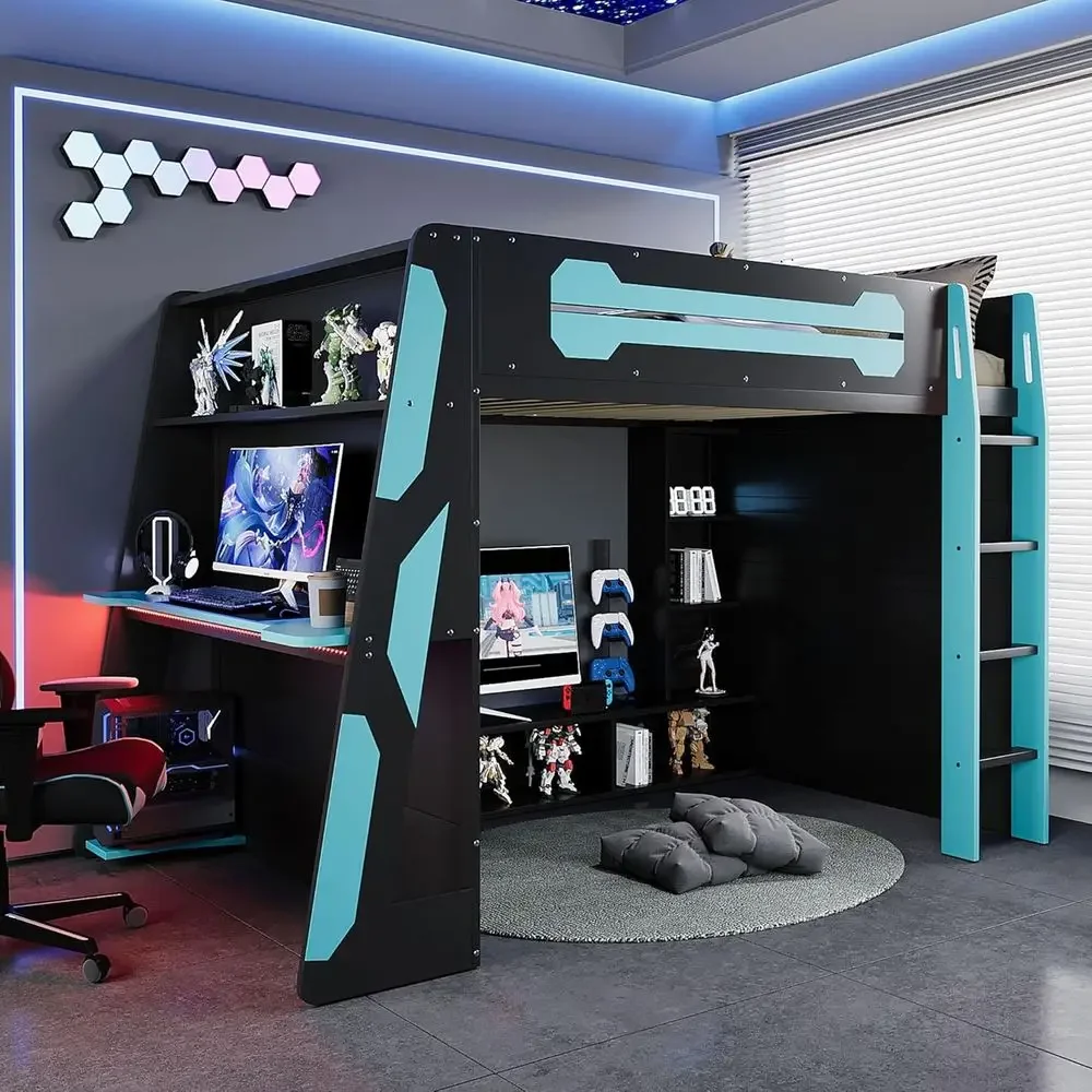 Customizable Large Wood Gaming - огляд і ціна Esports Gaming Bed