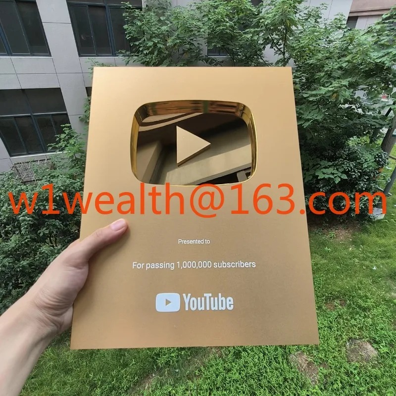 Gold Customized Name YouTube P - огляд і ціна Esports Gaming Trophy