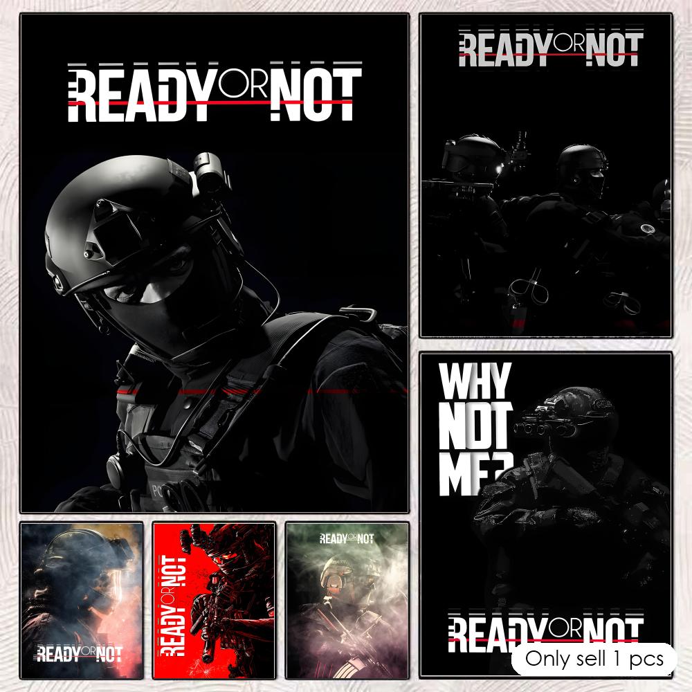 R-Ready or N-NotS Poster HD Wa - огляд і ціна Esports And Gaming Lounge