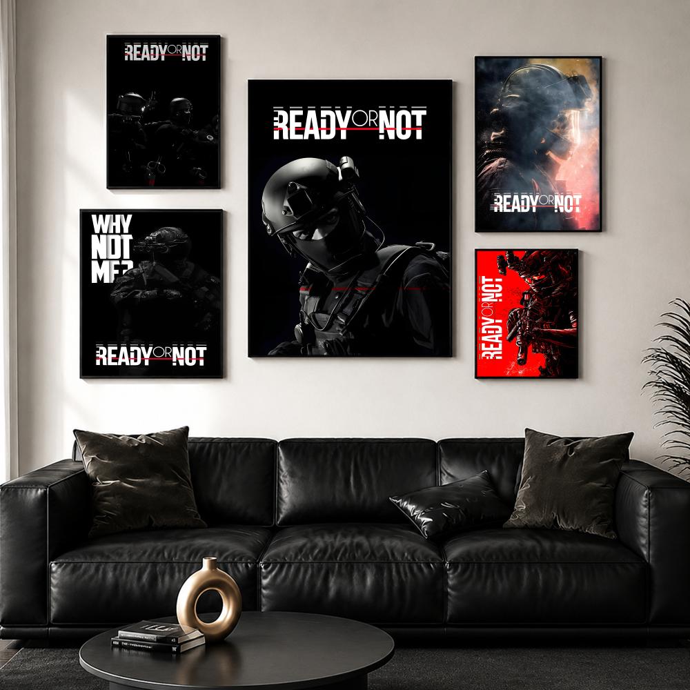 R-Ready or N-NotS Poster HD Wa - огляд і ціна Esports And Gaming Lounge
