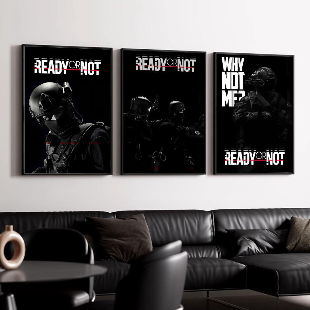 R-Ready or N-NotS Poster HD Wa - огляд і ціна Esports And Gaming Lounge