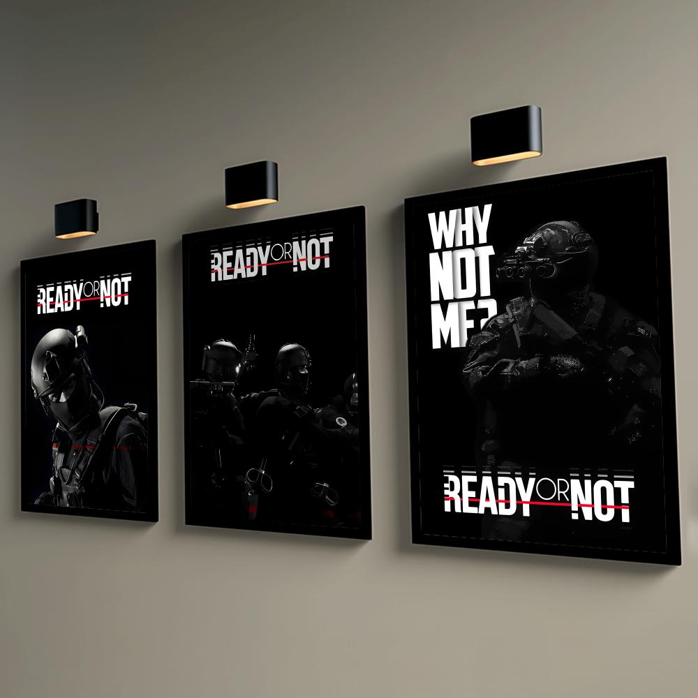 R-Ready or N-NotS Poster HD Wa - огляд і ціна Esports And Gaming Lounge
