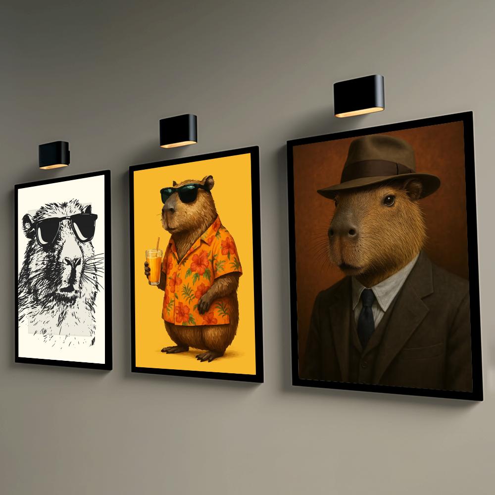 Sunglasses Capybara Print Wall - огляд і ціна Esports And Gaming Lounge