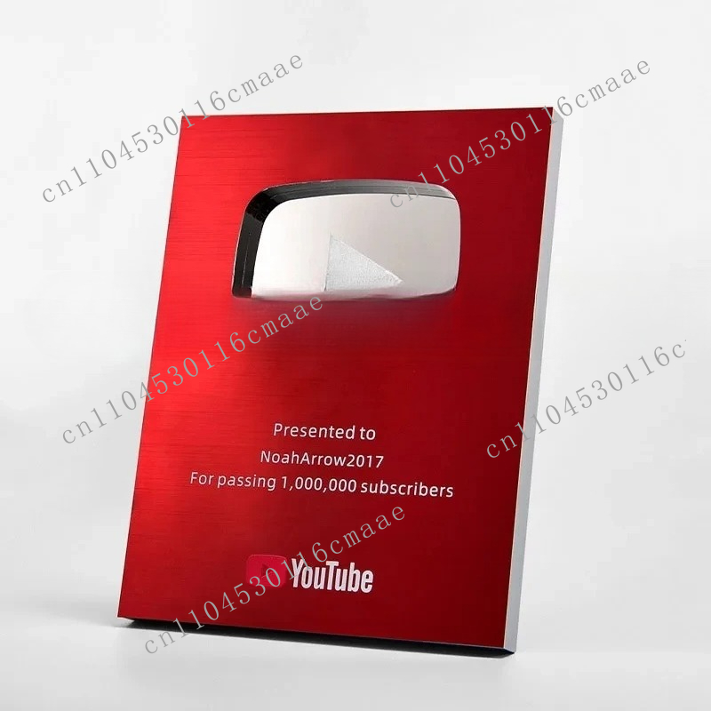 Custom YouTube Play Button Awa - огляд і ціна Esports Gaming Trophy