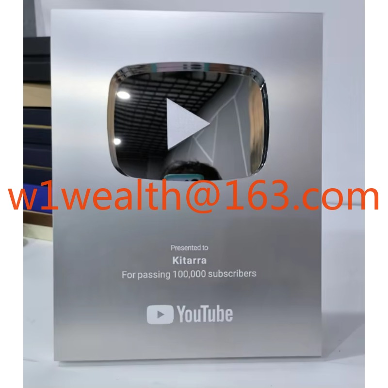 Play Button Award, Aluminum Yo - огляд і ціна Esports Gaming Trophy
