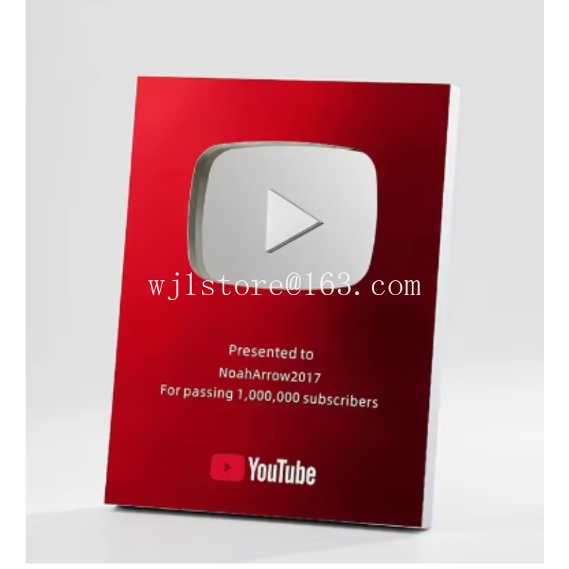 2026New YouTube Play Button Aw - огляд і ціна Esports Gaming Trophy