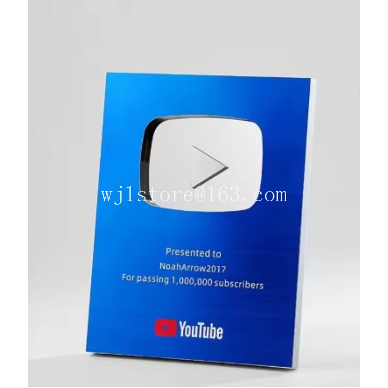 2026New YouTube Play Button Aw - огляд і ціна Esports Gaming Trophy