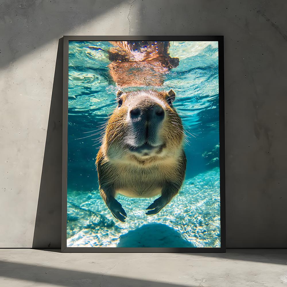 Healing Capybara Poster Art Po - огляд і ціна Esports And Gaming Lounge