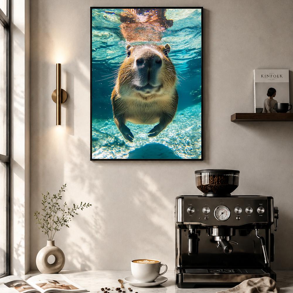 Healing Capybara Poster Art Po - огляд і ціна Esports And Gaming Lounge