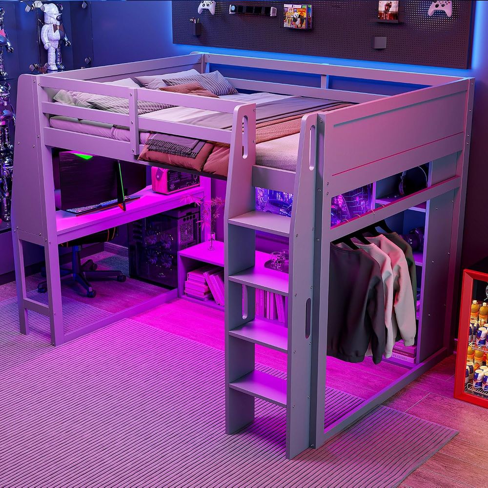 SOTSEA ull Size Gaming Lot Bed - огляд і ціна Esports Gaming Bed