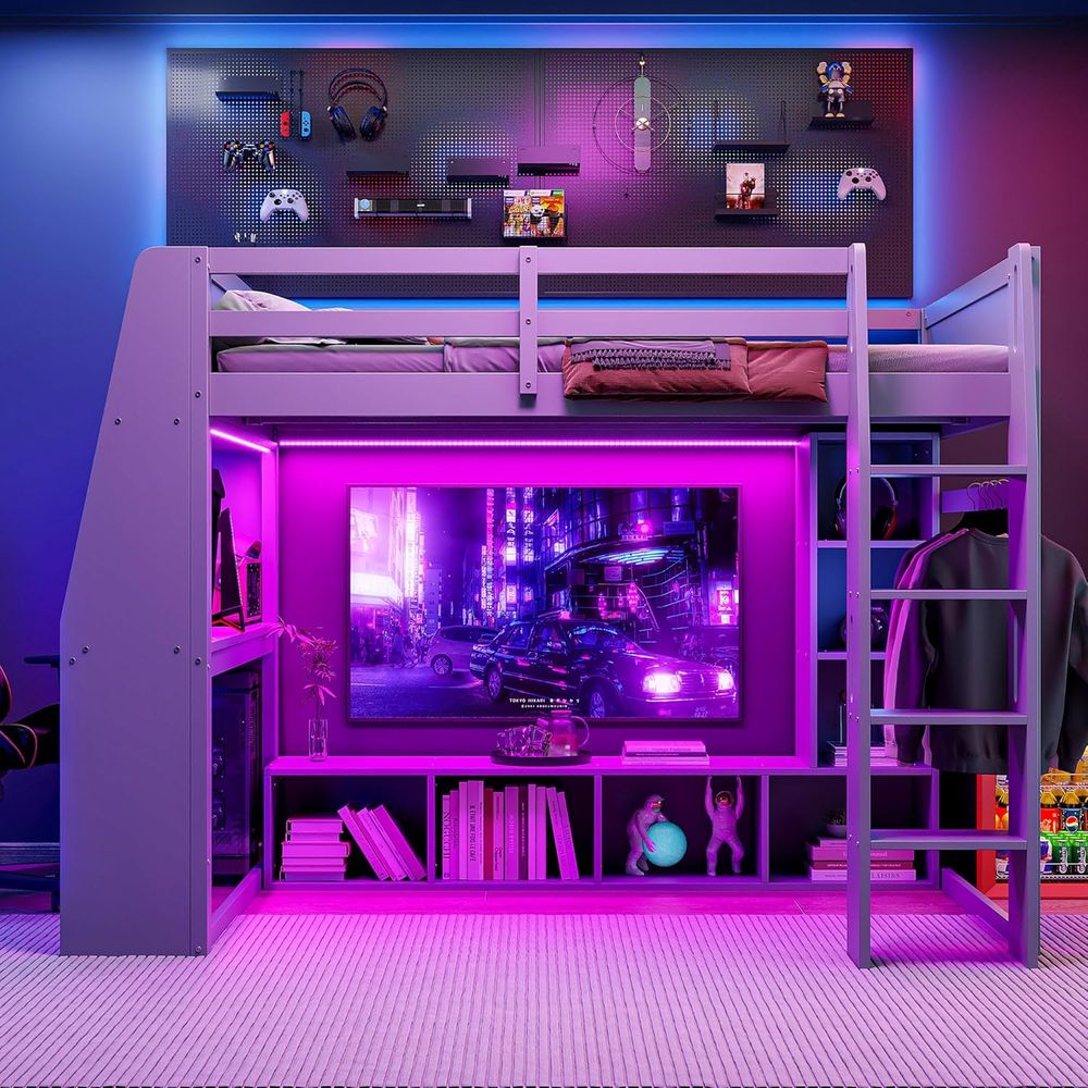 SOTSEA ull Size Gaming Lot Bed - огляд і ціна Esports Gaming Bed