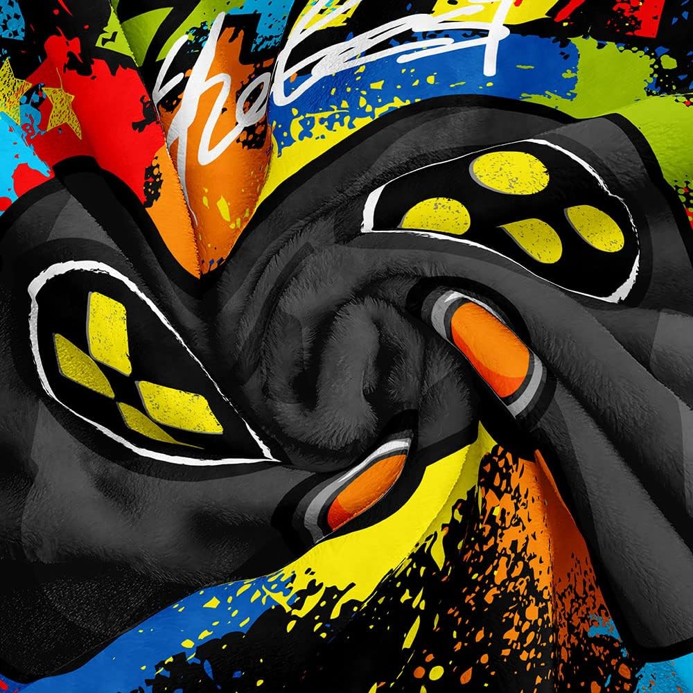 Gaming Graphic Fleece Throw Bl - огляд і ціна Esports Gaming Bed