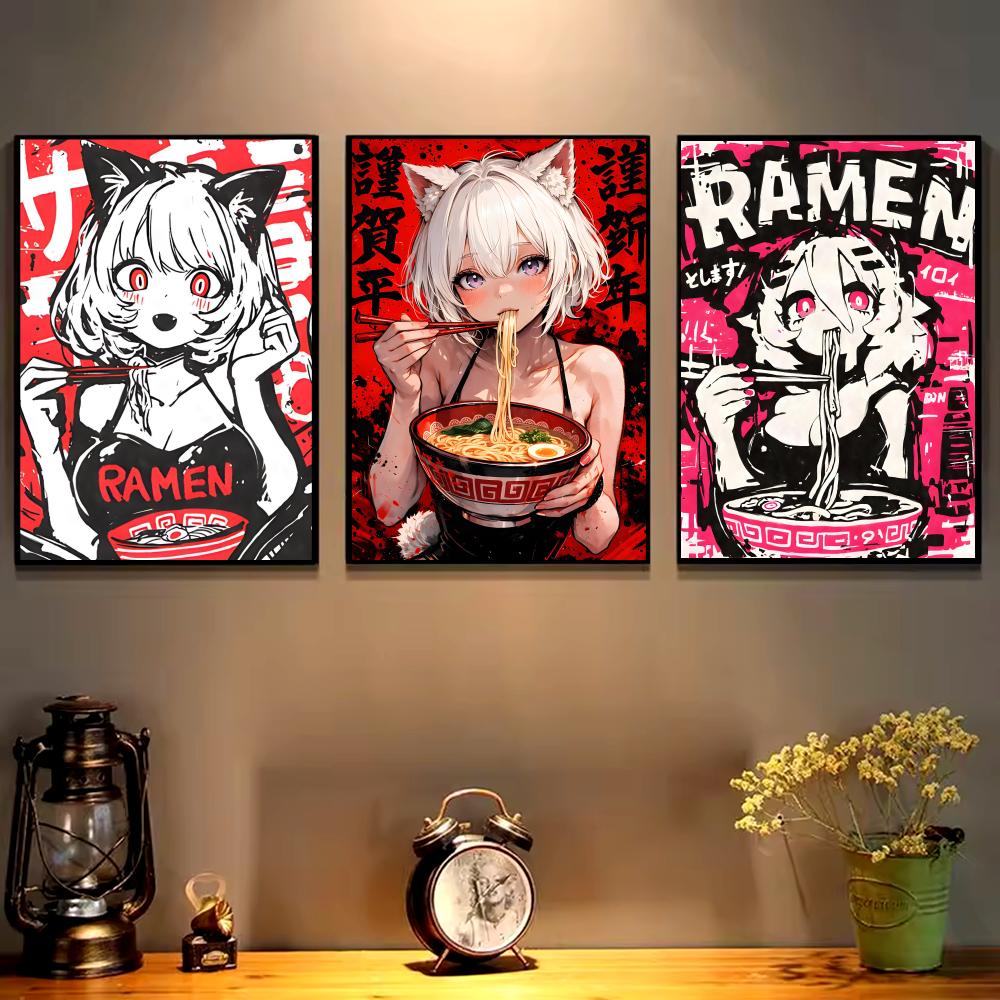 Anime Cat Girl Painting Callig - огляд і ціна Esports And Gaming Lounge