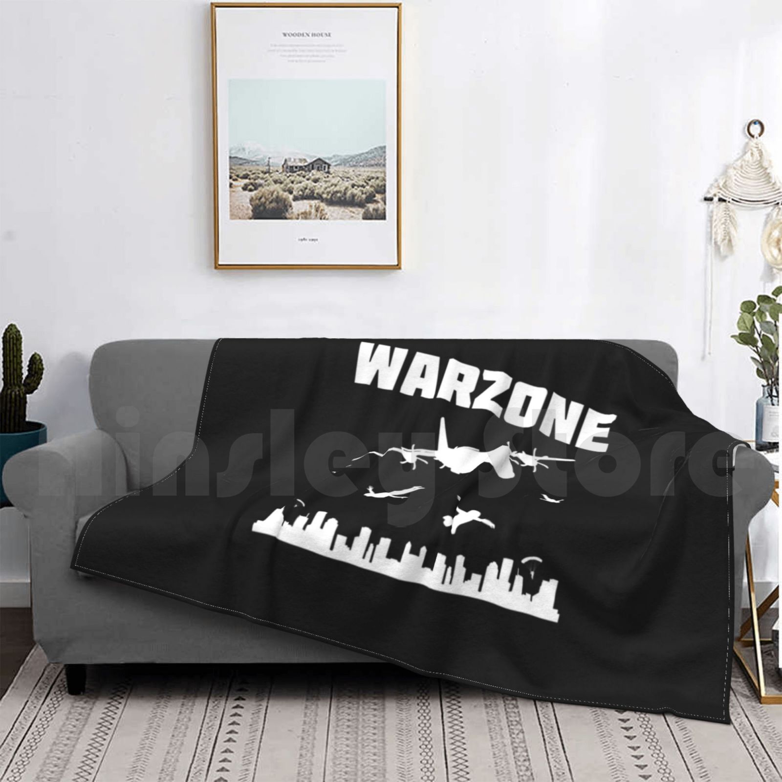 Warzone Blanket For Sofa Bed T - огляд і ціна Esports Gaming Bed