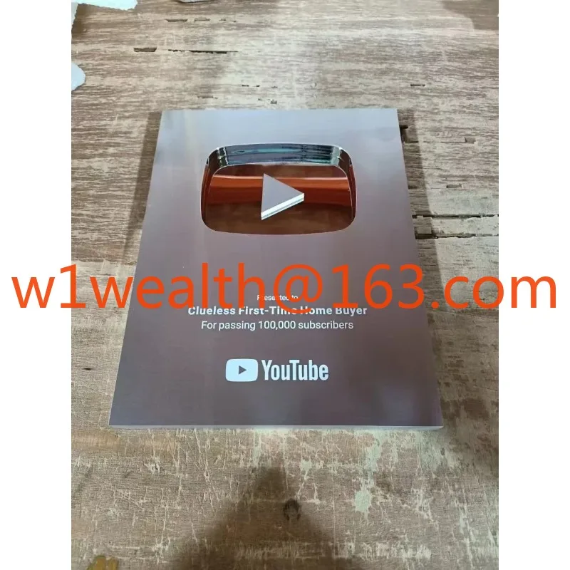 custom YouTube award Gold cust - огляд і ціна Esports Gaming Trophy