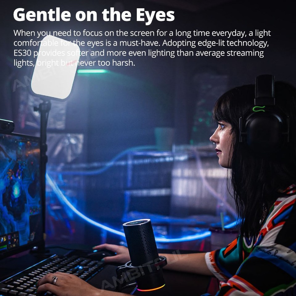Godox LED Gaming Light ES30 E- - огляд і ціна Esports Gaming Video