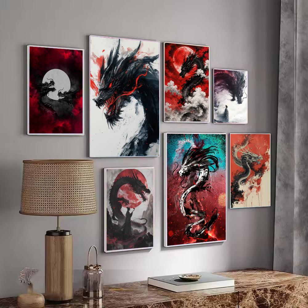 Black Dragon Poster Waterproof - огляд і ціна Esports And Gaming Lounge