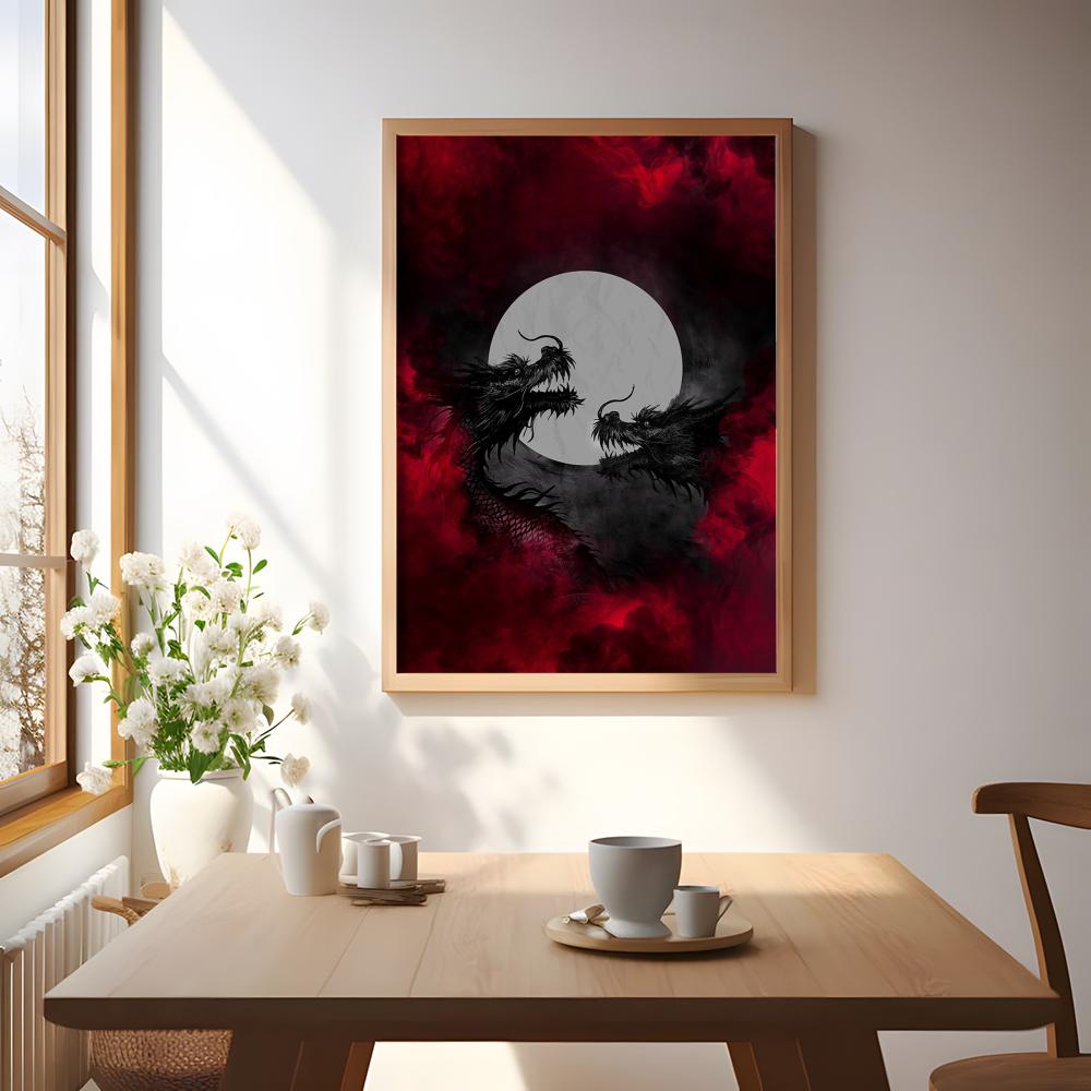 Black Dragon Poster Waterproof - огляд і ціна Esports And Gaming Lounge
