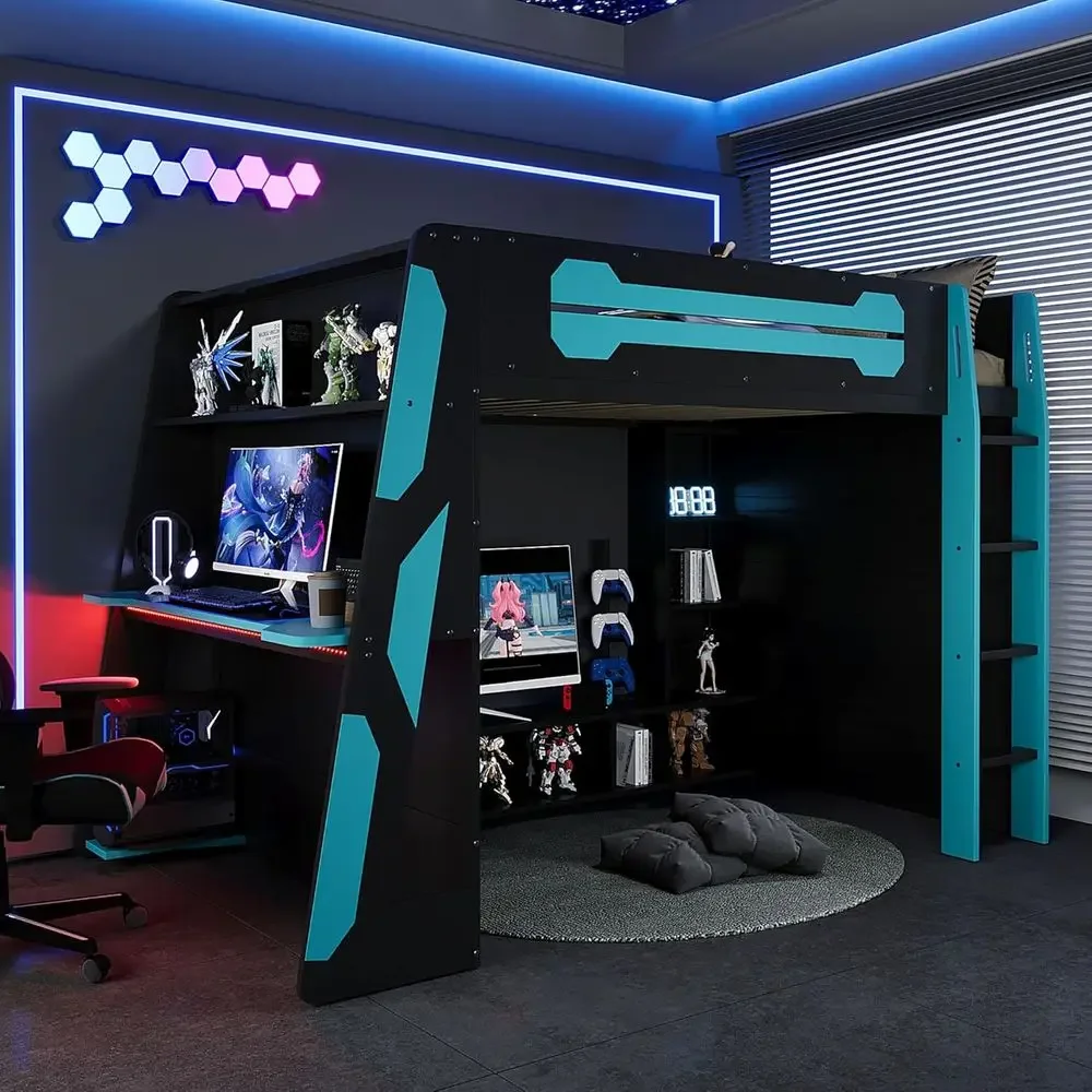 Customizable Large Wood Gaming - огляд і ціна Esports Gaming Bed