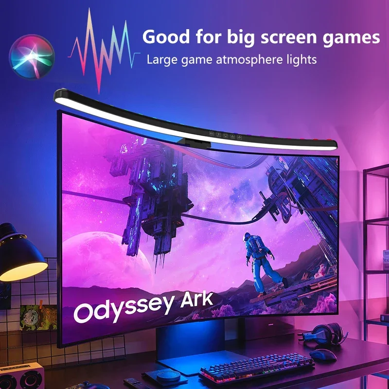 60cm RGB Screen Hanging Lights - огляд і ціна Esports Gaming Bed