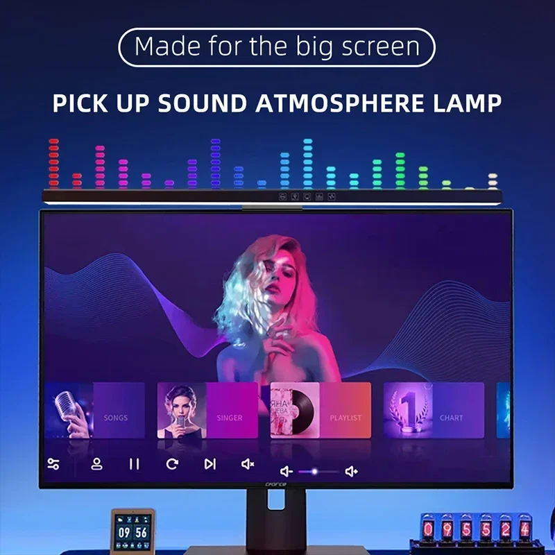 60cm RGB Screen Hanging Lights - огляд і ціна Esports Gaming Bed