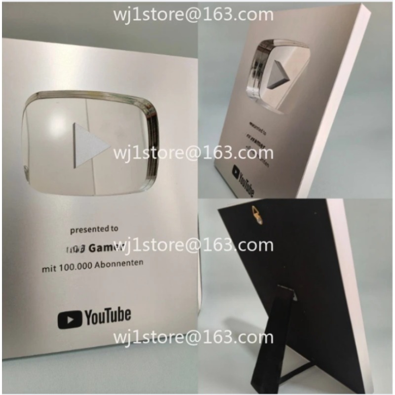 2026New YouTube Play Button Aw - огляд і ціна Esports Gaming Trophy