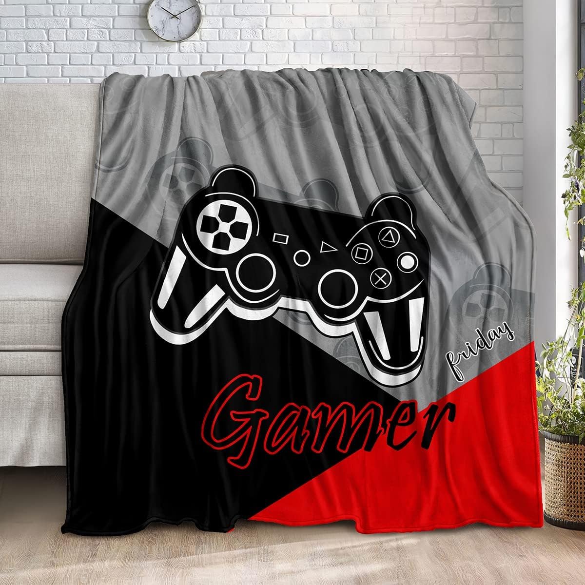 Jumbo Gaming Fleece Throw Blan - огляд і ціна Esports Gaming Bed