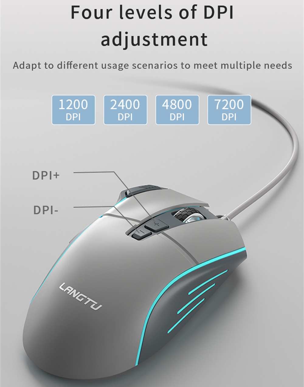 Professional Gaming Mouse 8 Ke - огляд і ціна Esports Gaming Free Fire