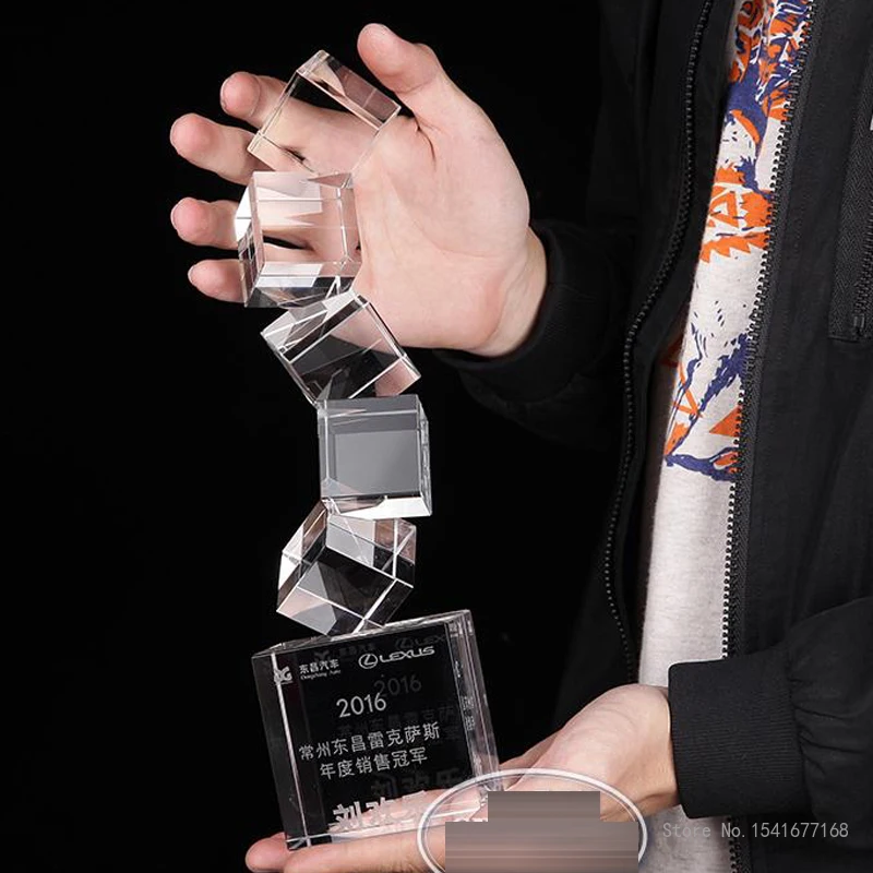 Customized Transparent Crystal - огляд і ціна Esports Gaming Trophy